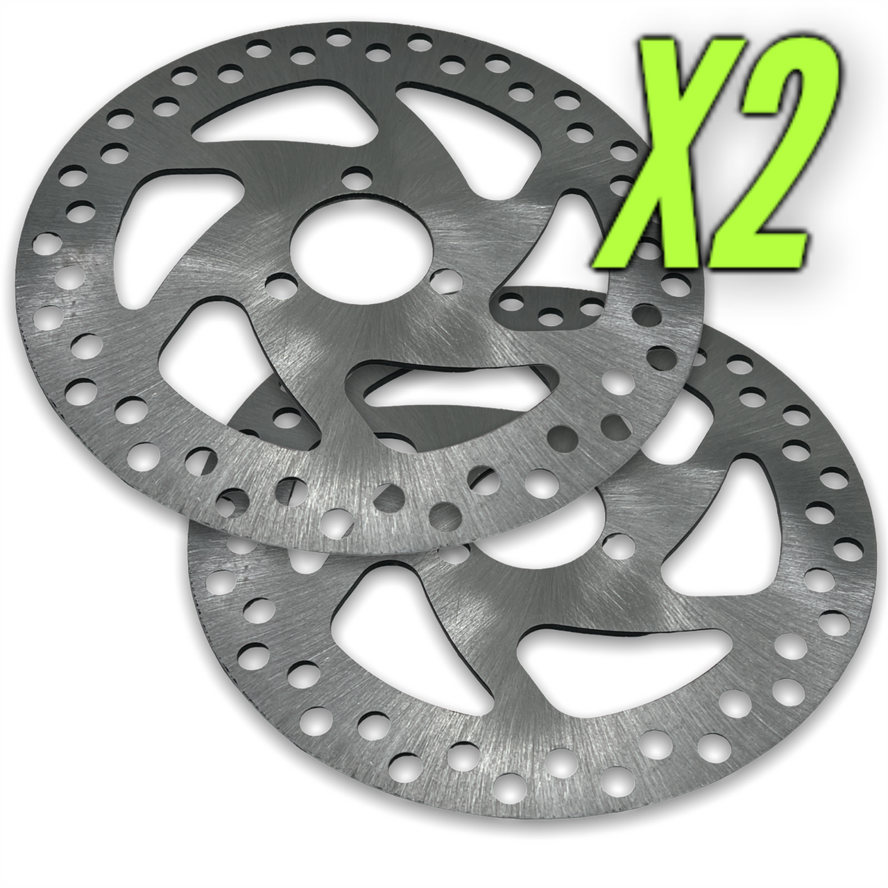 2x 140mm Mini Dirt Bike Brake Disc (26mm Centre)