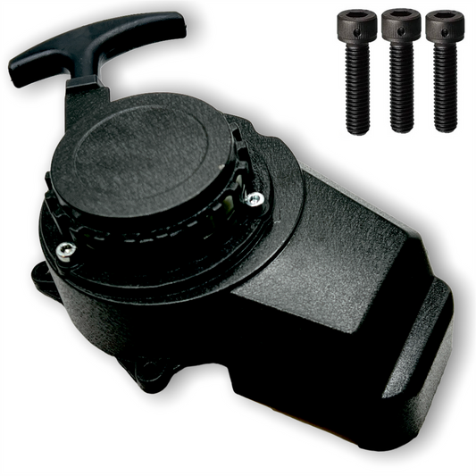 Black Mini Moto Metal Pull start