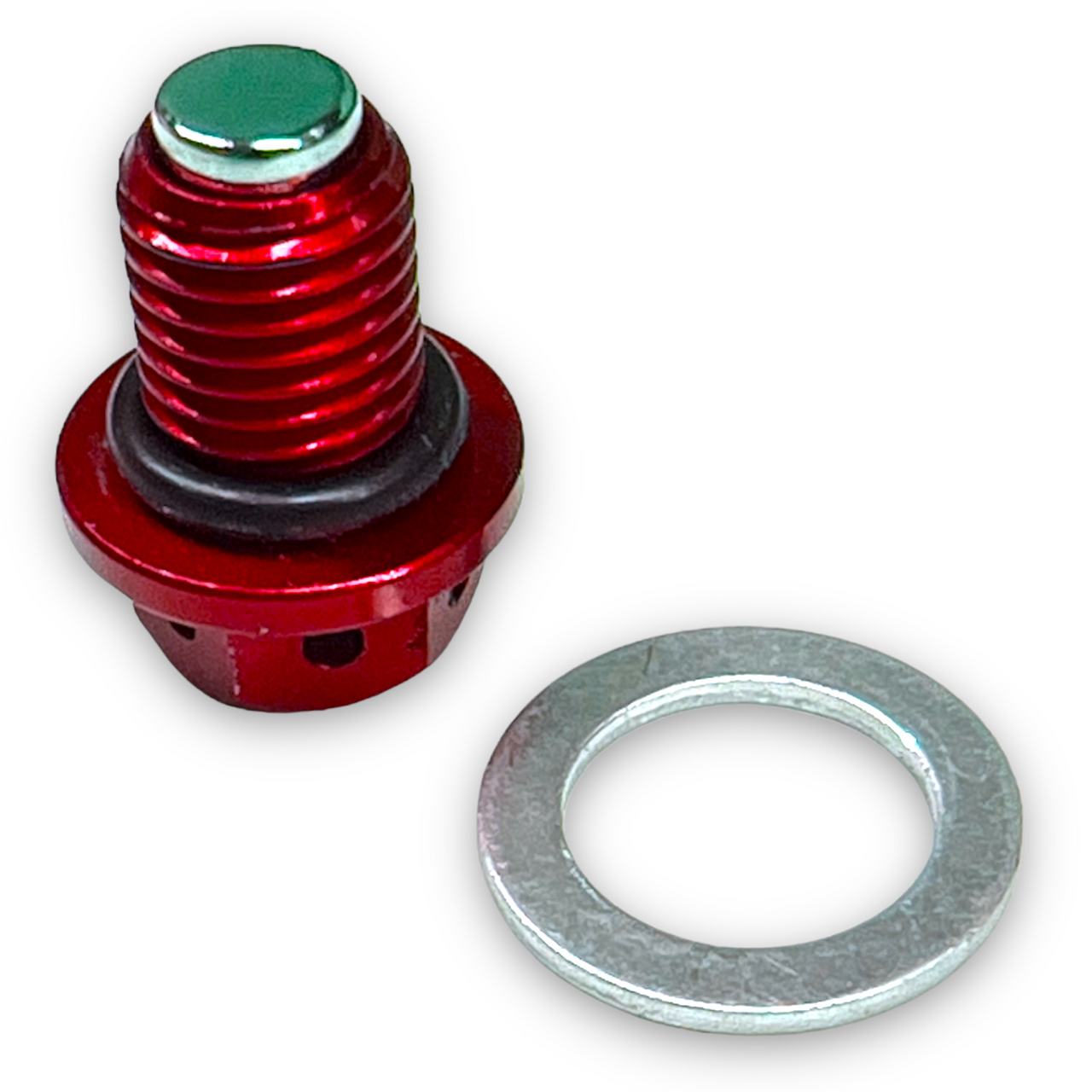 Red Magnetic Pit Bike Sump Plug
