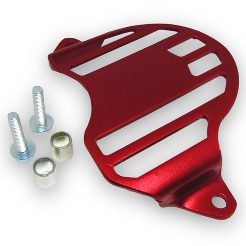 Red Pit Bike Sprocket Cover