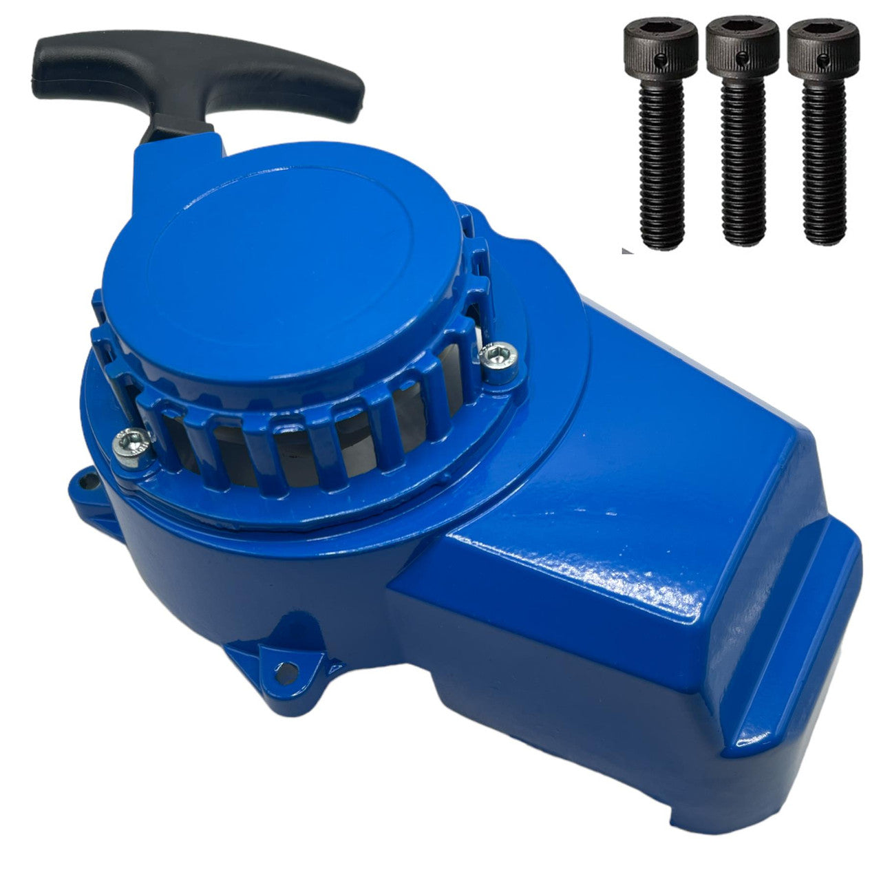 Blue Mini Moto Metal Pull start