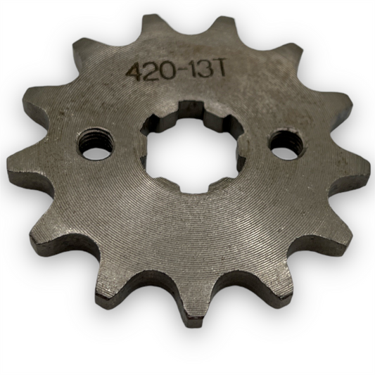 13 Tooth 420 Pit Bike Front Sprocket (17mm)