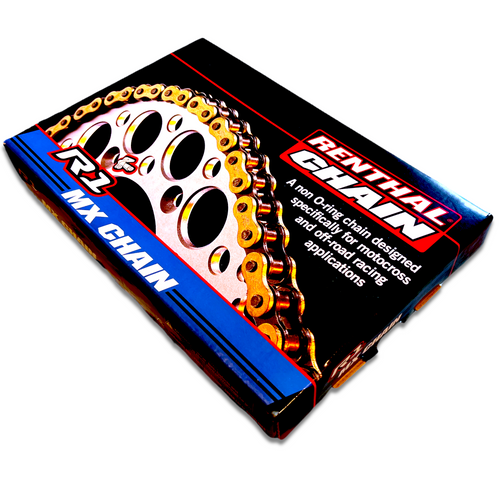 120 Link 428 Renthal R1 Gold Pit Bike Chain