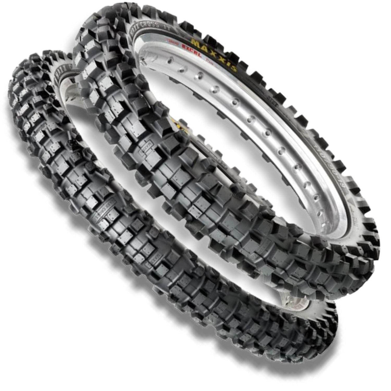 60/100-14 & 80/100-12 Maxxis Pit Bike Tyre Pair