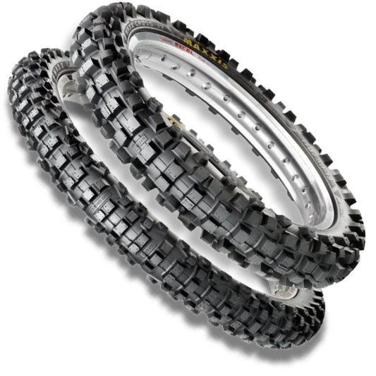 60/100-14 & 80/100-12 Maxxis Pit Bike Tyre Pair