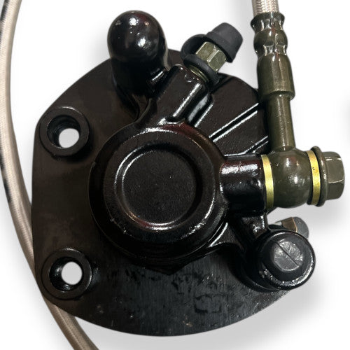 Single Piston Pit Bike Front Brake System - 43mm Centres