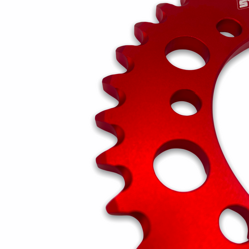 DEEP STATE 32 tooth 420 rear sprocket - Red