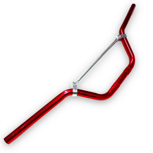 Red 22mm Pit Bike Handlebars