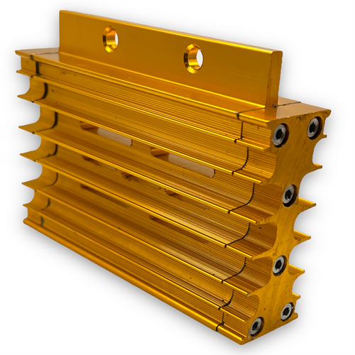 Gold CNC Pit Bike Cooler (Radiator Only)