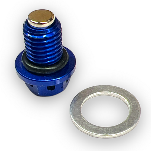 Blue Magnetic Pit Bike Sump Plug