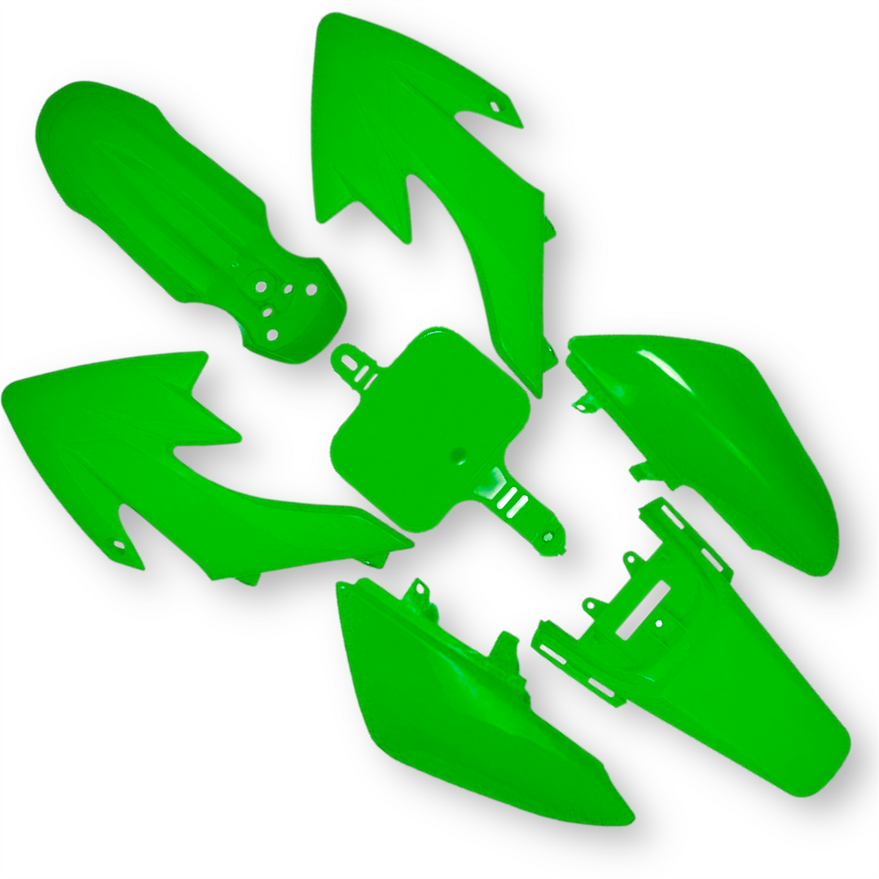 Green CRF50 Pit Bike Plastics set