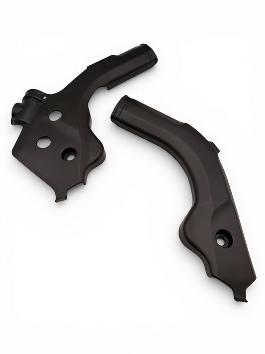 Black Husqvarna FE 250 350 450 Frame Guard 2020 - 2023