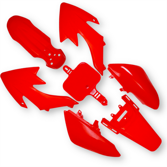Red CRF50 Pit Bike Plastics set