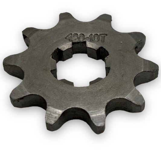 10 Tooth 420 Pit Bike Front Sprocket (17mm)