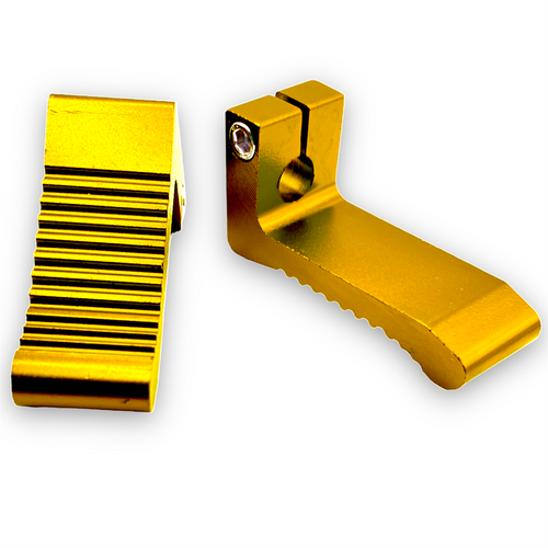 Gold Mini Moto Heavy Duty Footpegs