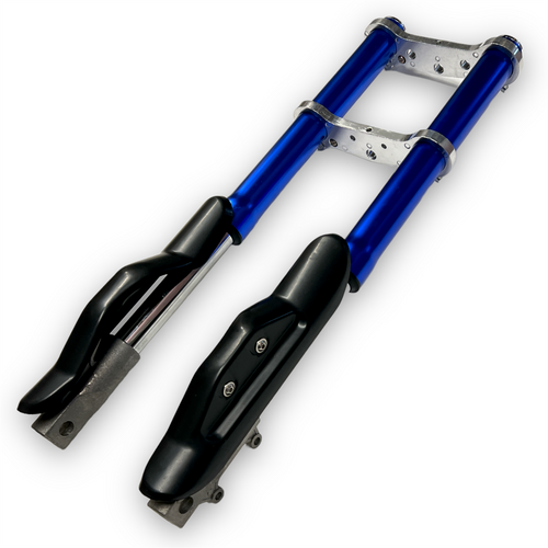 Blue Upside Down Mini Dirt Bike Forks