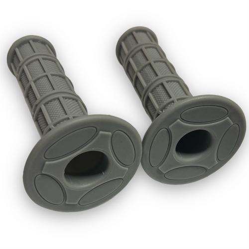 Grey Pit Bike Soft Waffle Grips