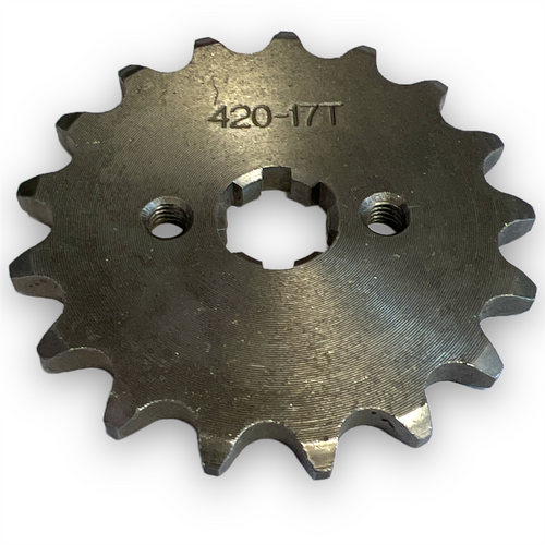 17 Tooth 420 Pit Bike Front Sprocket (17mm)