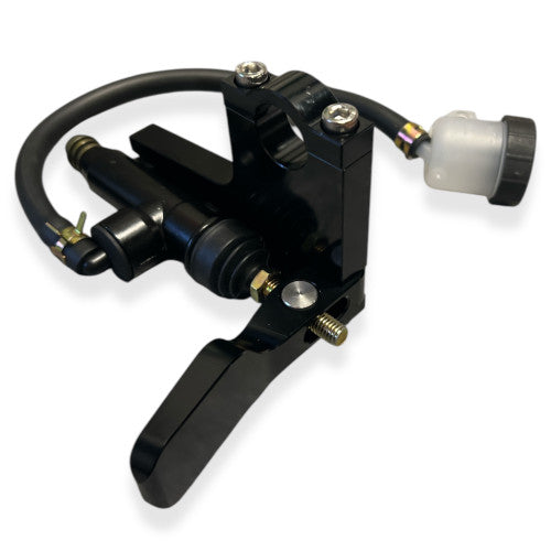 Pit Bike Thumb Brake System with Reservoir