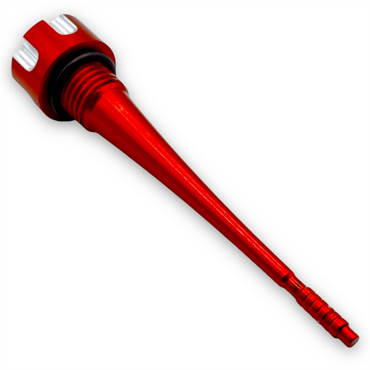 Red CNC Pit Bike Oil Dipstick