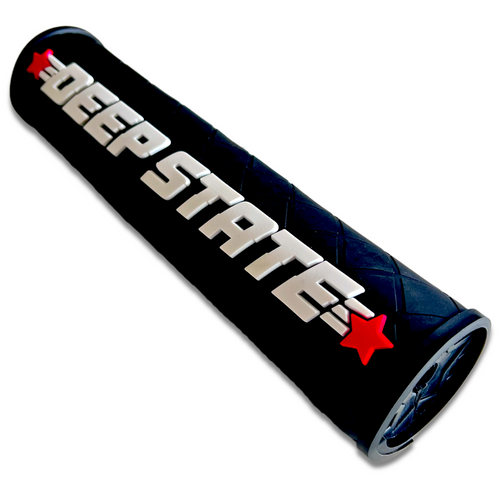 Black DEEP STATE 235mm Pit Bike Handlebar Pad