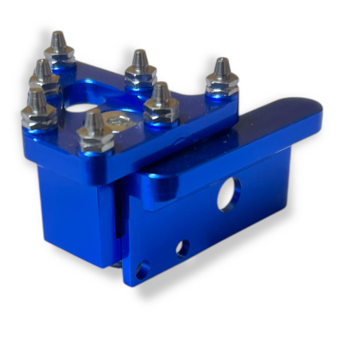 Blue CNC Pit Bike Brake Lever Tip
