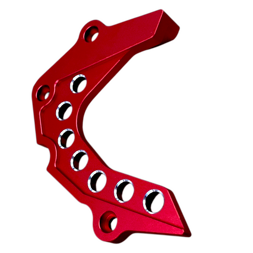 Red CNC KLX110 Chain Guard (2002 - Present)