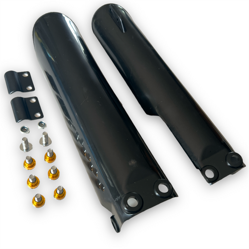 Black Marzocchi Pit Bike Fork Sliders