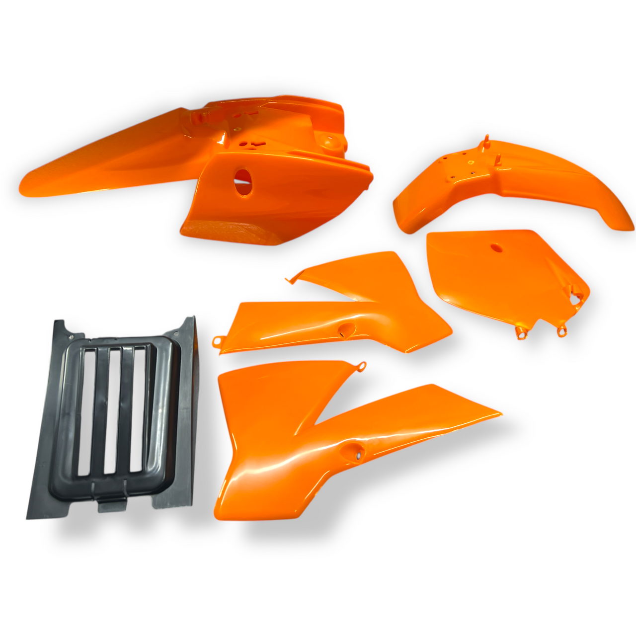 Orange KTM SX50 Plastic Kit 2002 - 2008