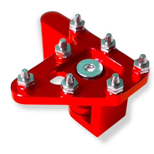 Red CNC Pit Bike Brake Lever Tip