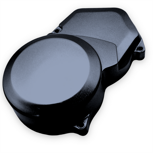 Black Pit Bike Ignition Cover With Sprocket Protection