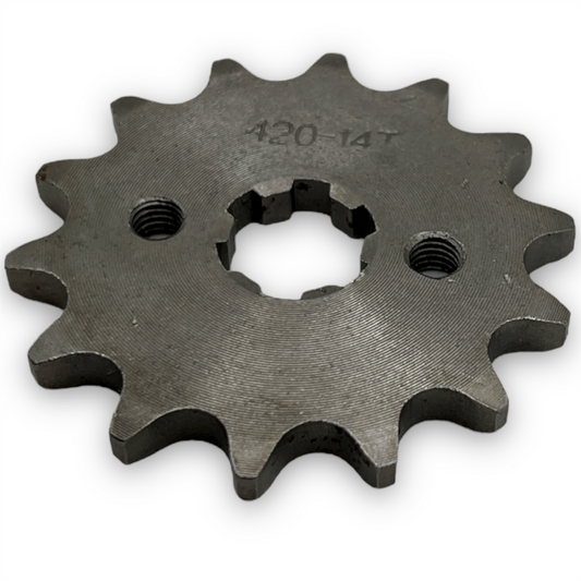 14 Tooth 420 Pit Bike Front Sprocket (17mm)