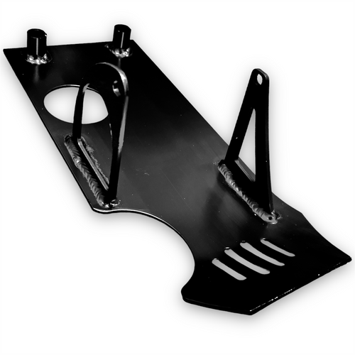 Black Pit Bike Sump Guard (For Bottom Mount Electric Start)