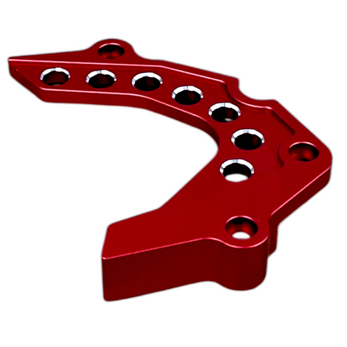 Red CNC KLX110 Chain Guard (2002 - Present)