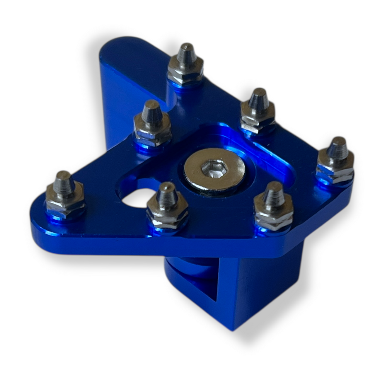 Blue CNC Pit Bike Brake Lever Tip