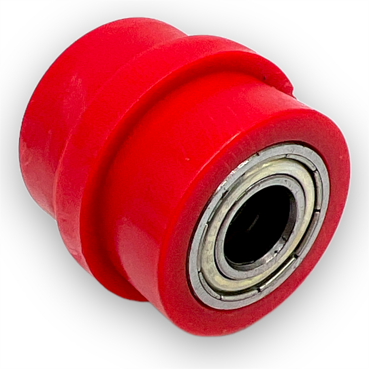 Red 10mm Ridged Pit Bike Chain Roller