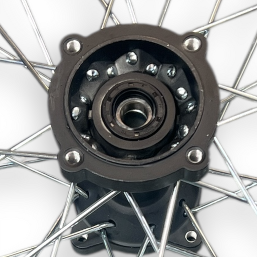 Black 14" SDG Pit Bike Rear Wheel With Tyre