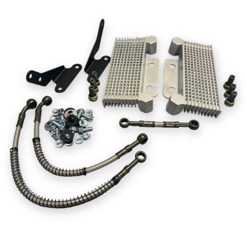 Pit Bike Twin Oil Cooler Kit