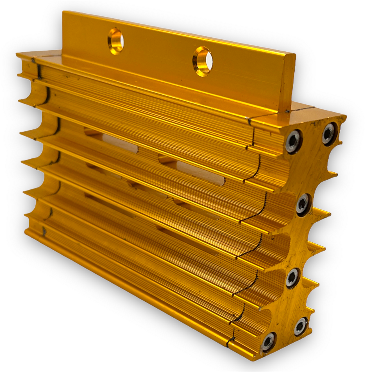 Gold CNC Pit Bike Cooler (Radiator Only)