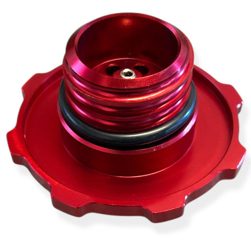 Red CNC Honda CRF110 Fuel Tank Cap (EFI 2019 - 2023)