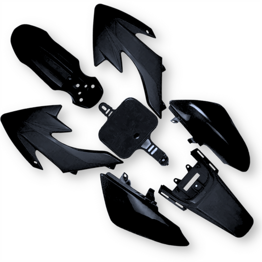 Black CRF50 Pit Bike Plastics set