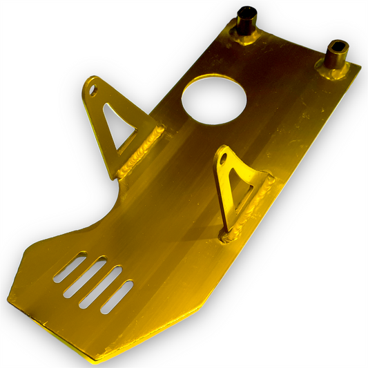 Gold Pit Bike Sump Guard