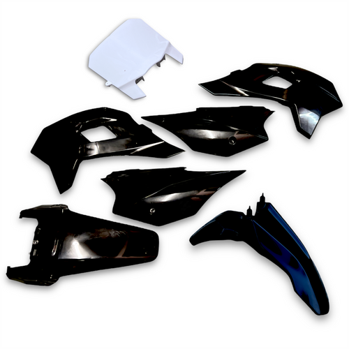Black Stomp Z3 Plastics Set (CRF70 Restyle)