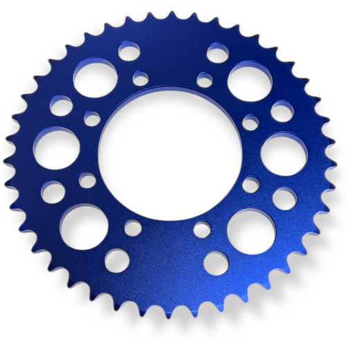 DEEP STATE 42 Tooth 420 SDG Pit Bike Rear Sprocket - BLUE