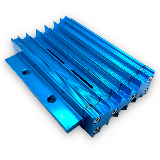 Blue CNC Pit Bike Cooler (Radiator Only)