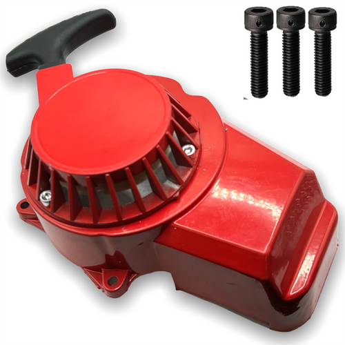 Red Mini Moto Metal Pull start