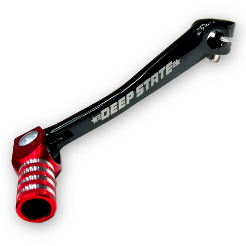 Red DEEP STATE Pit Bike Gear Shifter