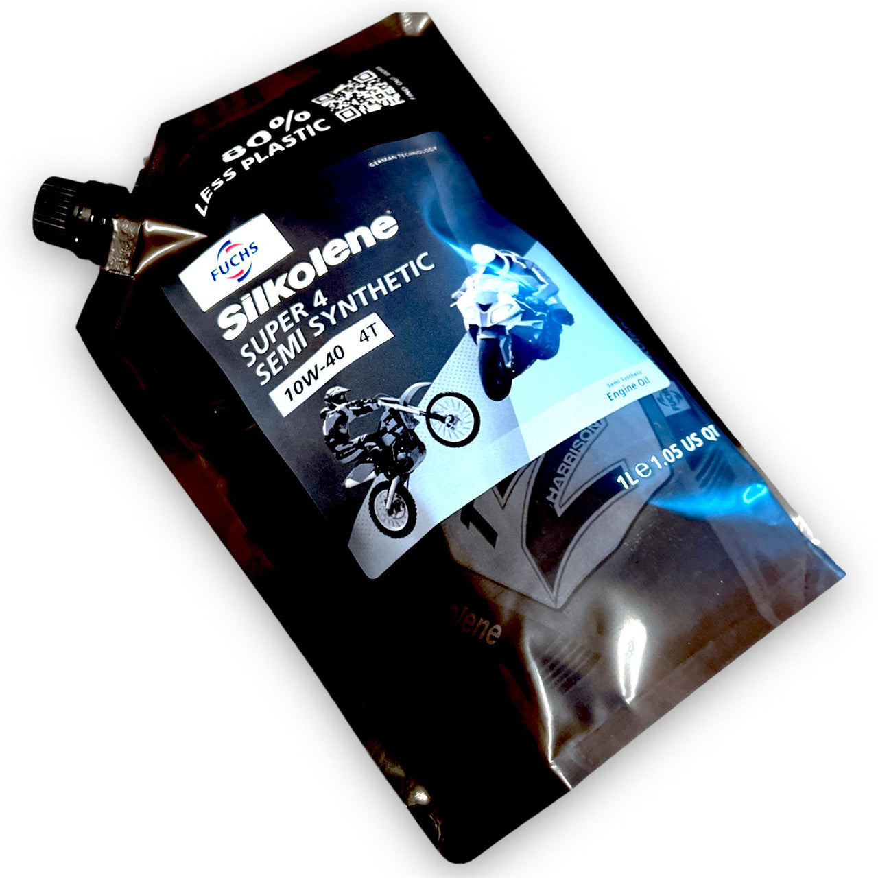 1 Litre 10w-40 Semi-Synthetic Silkolene Pit Bike Engine Oil