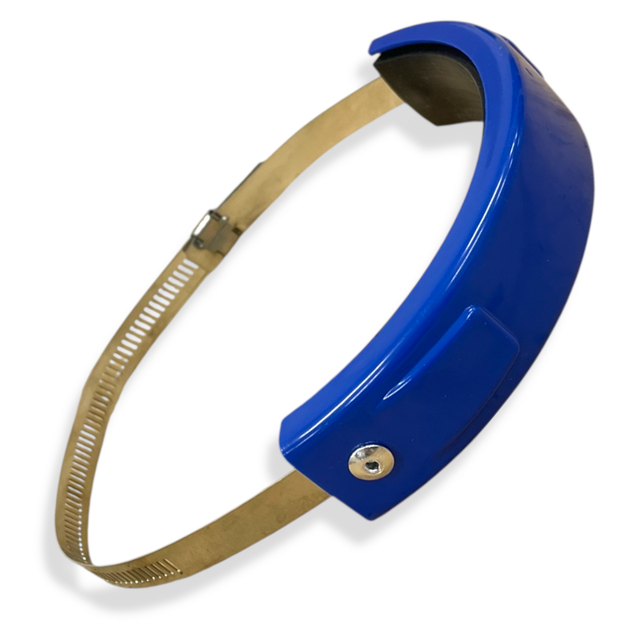 Blue Pit Bike Supermoto Exhaust Protection Strap