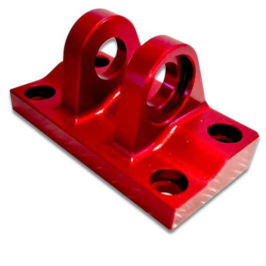 Red CNC Pit Bike Swing Arm Shock Absorber Base